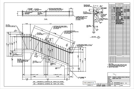 Guardrails and handrail | New Mexico